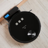 NNEDSZ MyGenie Laser Smart Pro IQ 360 Robot Vacuum Cleaner Black WIFI Remote Control