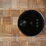 NNEDSZ MyGenie Laser Smart Pro IQ 360 Robot Vacuum Cleaner Black WIFI Remote Control