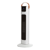 NNEDSZ Pursonic Electric Ceramic Tower Heater Portable Oscillating Remote Control - White
