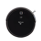 NNEDSZ MyGenie V-MAX 3000 Robotic Vacuum Cleaner VSLAM Technology Wi-Fi Control Black