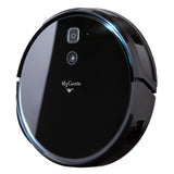 NNEDSZ MyGenie V-MAX 3000 Robotic Vacuum Cleaner VSLAM Technology Wi-Fi Control Black