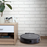 NNEDSZ MyGenie V-MAX 3000 Robotic Vacuum Cleaner VSLAM Technology Wi-Fi Control Black