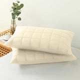 NNEDSZ Royal Comfort Coverlet Set Bedspread Soft Touch Easy Care Breathable 3 Piece Set - Queen - Beige