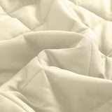 NNEDSZ Royal Comfort Coverlet Set Bedspread Soft Touch Easy Care Breathable 3 Piece Set - King - Beige