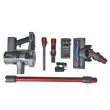 NNEDSZ MyGenie X5 Handheld Cordless Stick Handstick Vacuum Bagless Rechargeable Red