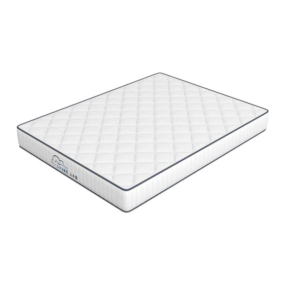 NNEDSZ Spine-Lab Mattress 5 Zone 21cm Medium Firm Foam Bonnell Spring - King Single - White