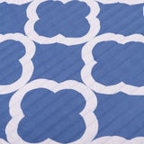 NNEDSZ Royal Comfort Bamboo Cooling Reversible 7 Piece Comforter Set Bedspread - King - Royal Blue
