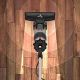 NNEDSZ MyGenie CX300 2 in 1 Corded Stick Vacuum Ultralight Bagless Black Rose Gold