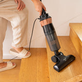 NNEDSZ MyGenie CX300 2 in 1 Corded Stick Vacuum Ultralight Bagless Black Rose Gold