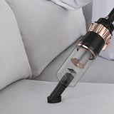 NNEDSZ MyGenie CX300 2 in 1 Corded Stick Vacuum Ultralight Bagless Black Rose Gold