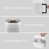 NNEDSZ MyGenie 2-in-1 Air Purifier and Dehumidifier WI-FI Control HEPA Filter White