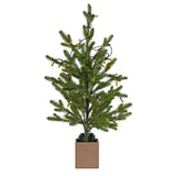 NNEDSZ Santa's Helper Warm Light Christmas Tree Merry Celebrations 60CM