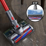 NNEDSZ MyGenie H20 PRO Wet Mop 2-IN-1 Cordless Stick Vacuum Cleaner Handheld Recharge - Red