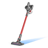 NNEDSZ MyGenie H20 PRO Wet Mop 2-IN-1 Cordless Stick Vacuum Cleaner Handheld Recharge - Red