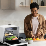 NNEDSZ Kitchen Couture 20 Litre Multifunctional All-In-One Digital Air Fryer White