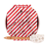 NNEDSZ Bread and Butter Electroplate Snowflake Mini Mix Bowl Set - Gold
