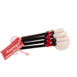 NNEDSZ Bread and Butter Snowman Spoons 4 Pack