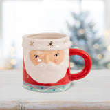 NNEDSZ Bread and Butter Santa Mug 14 Oz