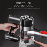 NNEDSZ MyGenie X9 Twin Spin Turbo Mop Vacuum Cleaner Floor Mopping Cordless - Grey