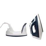 NNEDSZ Pursonic Electric Cordless Steam Iron Portable Corded Cordless 2200W Blue White