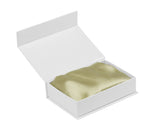NNEDSZ Royal Comfort Mulberry Soft Silk Hypoallergenic Pillowcase Twin Pack 51 x 76cm - Champagne