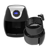 NNEDSZ Kitchen Couture Digital Air Fryer 7L LED Display Low Fat Healthy Oil Free Black
