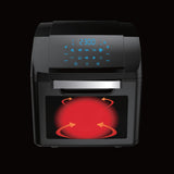 NNEDSZ Kitchen Couture Air Fryer 14 Litre Multifunctional Digital Display Black