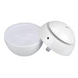 NNEDSZ Milano Ultrasonic USB Diffuser with 10 Aroma Oils Humidifier LED Light 130ml - White