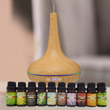 NNEDSZ Milano Aroma Diffuser Set With 13 Pack Diffuser Oils Humidifier Aromatherapy - Light Wood