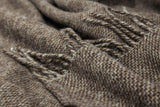 NNEDSZ Cambridge Throw - 100% NZ Wool -  Natural