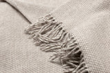 NNEDSZ Cambridge Throw - 100% NZ Wool -  Silver