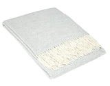 NNEDSZ Chiswick Throw - Wool/Cashmere - Light Grey