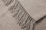 NNEDSZ Chiswick Throw - Wool/Cashmere - Stone