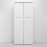 NNEDSZ STOCKHOLM STORAGE CUPBOARD HAMPTONS - WHITE - SQUARE BRASS