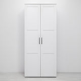 NNEDSZ STOCKHOLM STORAGE CUPBOARD HAMPTONS - WHITE - SQUARE BRASS