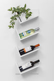 NNEDSZ BARCELONA DISPLAY SHELF - WHITE