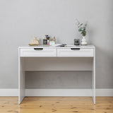 NNEDSZ ODESSA DESK - WHITE - HAMPTONS - PULL BLACK