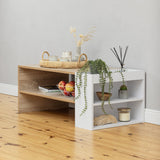 NNEDSZ VALENCIA COFFEE TABLE - NATURAL OAK