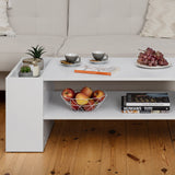 NNEDSZ VALENCIA COFFEE TABLE - WHITE