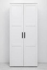 NNEDSZ STOCKHOLM UNIVERSAL STORAGE CUPBOARD - HAMPTONS - DECO BLACK HANDLE