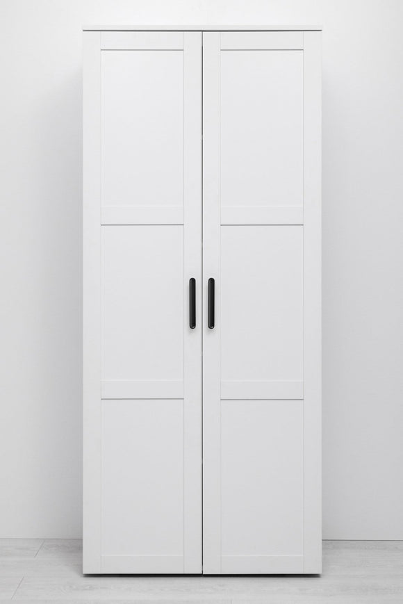 NNEDSZ STOCKHOLM UNIVERSAL STORAGE CUPBOARD - HAMPTONS - DECO BLACK HANDLE