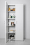 NNEDSZ STOCKHOLM UNIVERSAL STORAGE CUPBOARD - VJ PANEL - DECO BLACK HANDLE