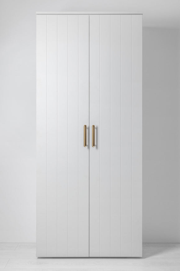 NNEDSZ STOCKHOLM UNIVERSAL STORAGE CUPBOARD - VJ PANEL - DECO GOLD HANDLE