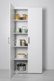 NNEDSZ STOCKHOLM UNIVERSAL STORAGE CUPBOARD - VJ PANEL - DECO GOLD HANDLE