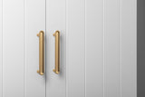 NNEDSZ STOCKHOLM UNIVERSAL STORAGE CUPBOARD - VJ PANEL - DECO GOLD HANDLE