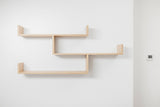 NNEDSZ ZURICH MULTI LEVEL SHELF KIT (OAK)
