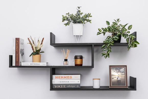 NNEDSZ ZURICH MULTI LEVEL SHELF KIT (NORDIC ASH)