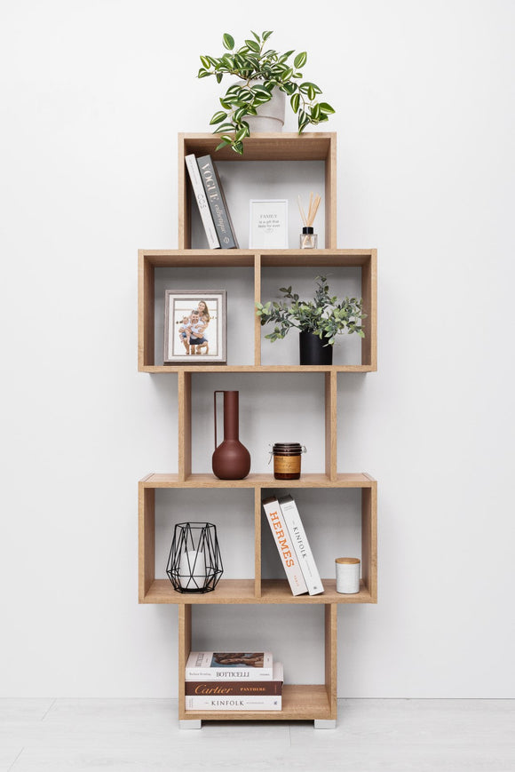 NNEDSZ LISBON DISPLAY SHELF - NATURAL OAK