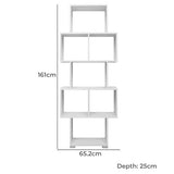 NNEDSZ LISBON DISPLAY SHELF - WHITE