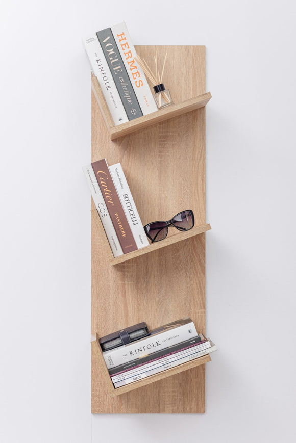 NNEDSZ LONDON DISPLAY SHELF - NATURAL OAK